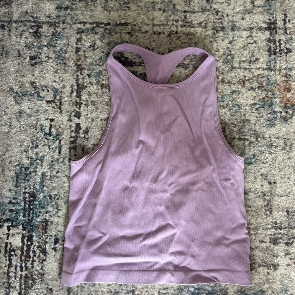 Free People Lilac Racerback Top